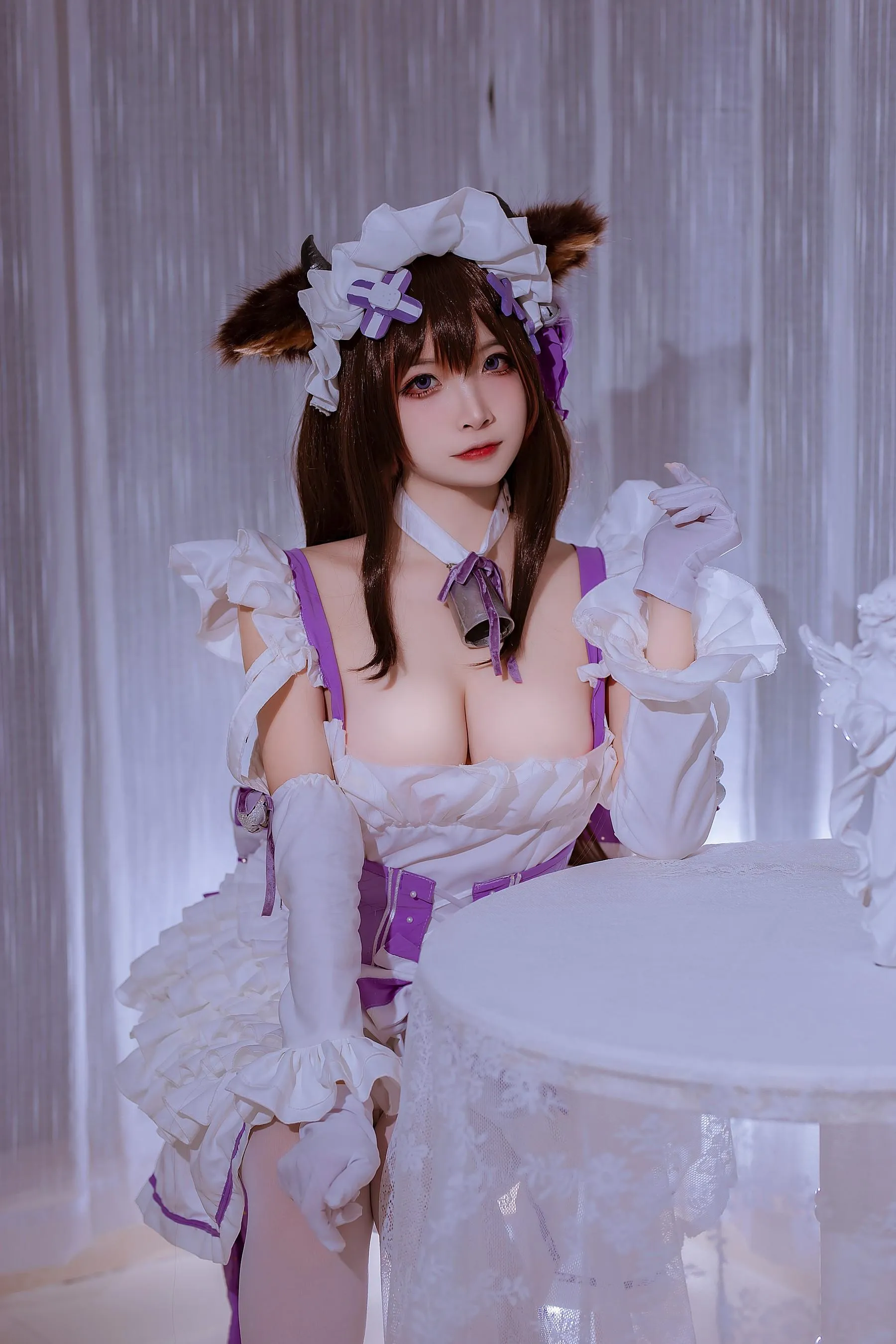 二佐Nisa – NO.146 碧蓝樫野同人女仆 [31P]插图3